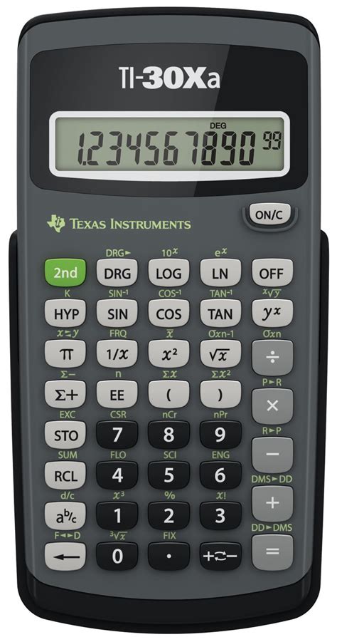 texas instruments ti-30x scientific calculator|ti 30xa scientific calculator manual.